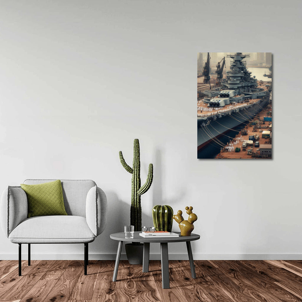 Battleship in Port: Power and History of Battleships Harbor 2