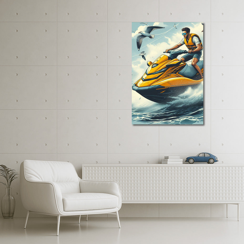 Freedom on the Crest of the Wave: Jet Skis Sea