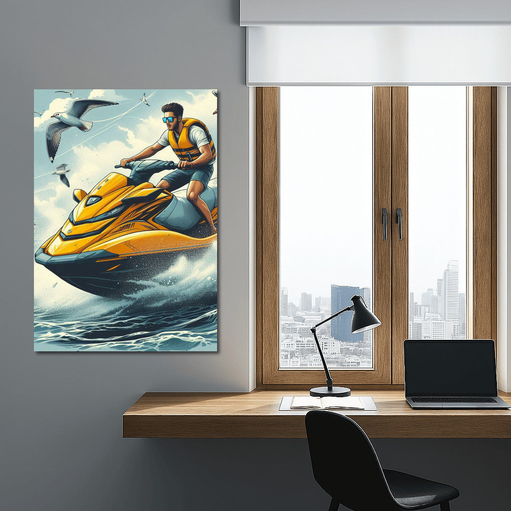 Freedom on the Crest of the Wave: Jet Skis Sea