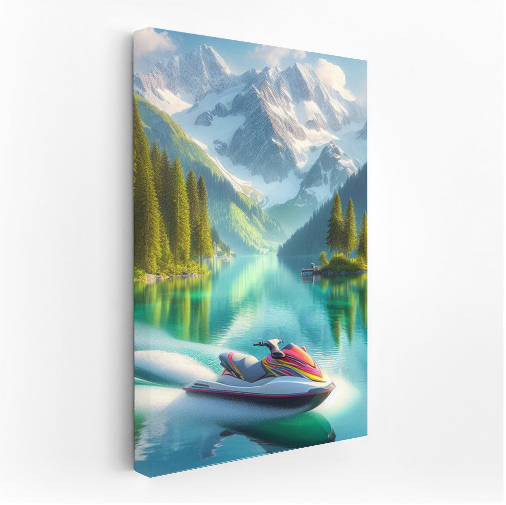 Jet Ski to the Top: Adrenaline in the Mountains