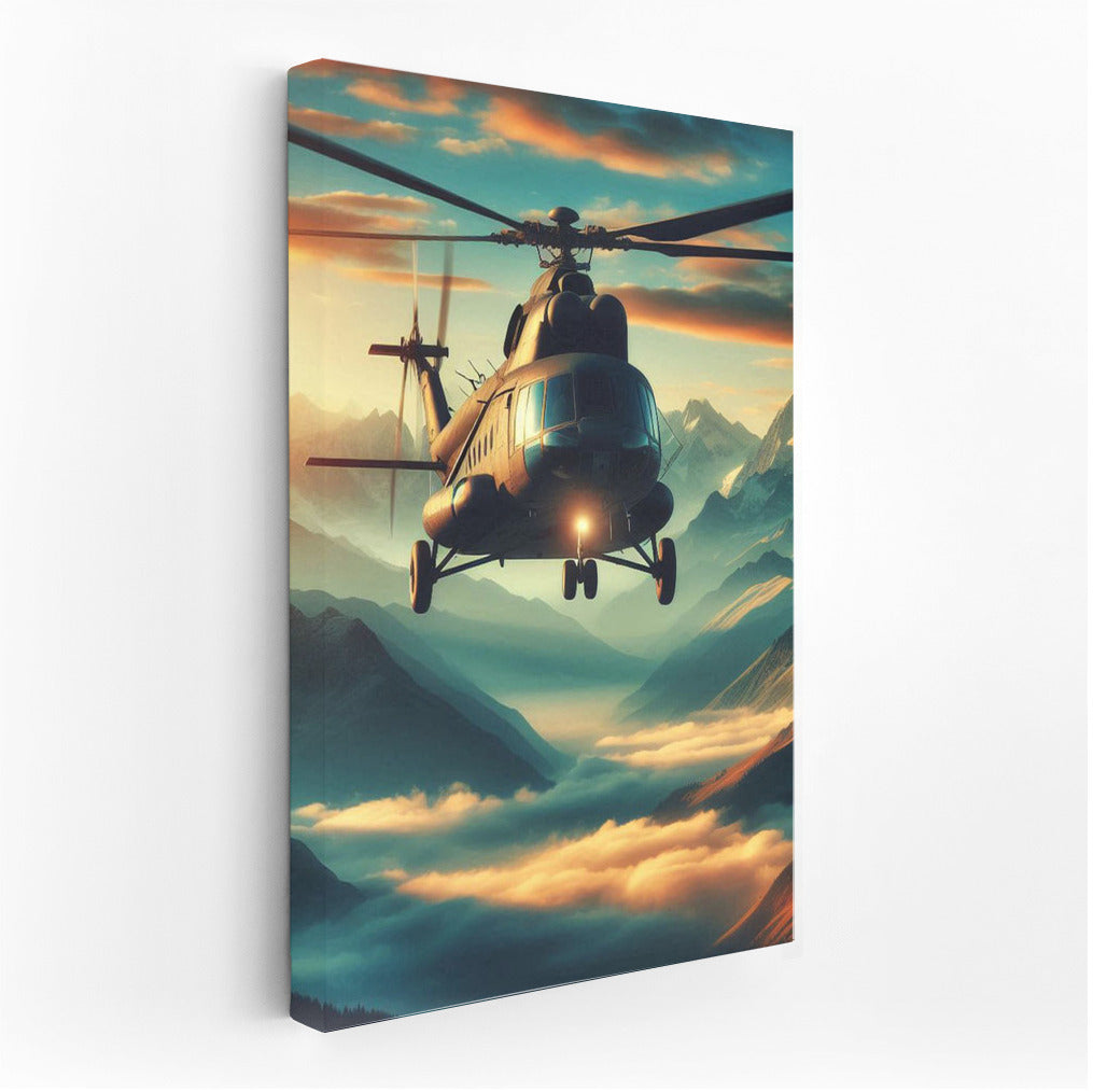 Freedom of Flight: Helicopter in the Mountains