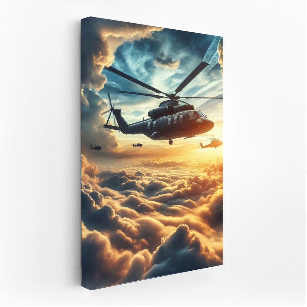 Helicopters in the Clouds: The Majesty of Celestial Training