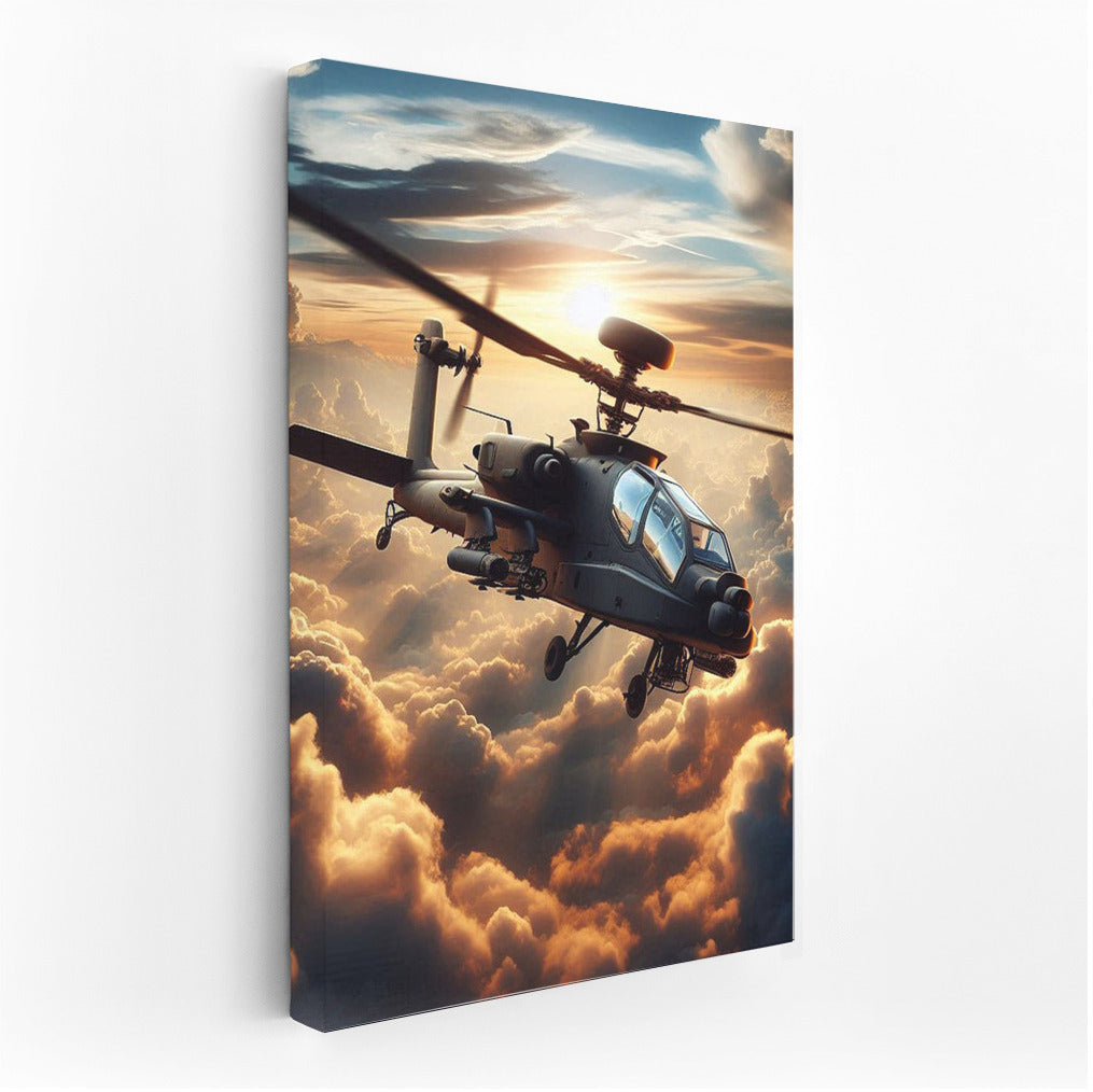 Helicopter in the Clouds: Dynamics and Power of the Sky