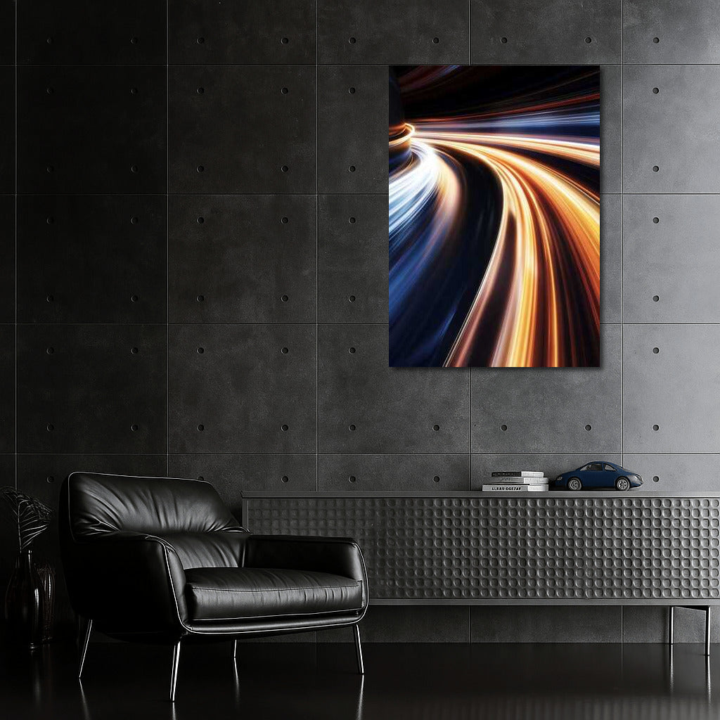 Abstract Vortex: Dynamics and Brightness in Motion Blur