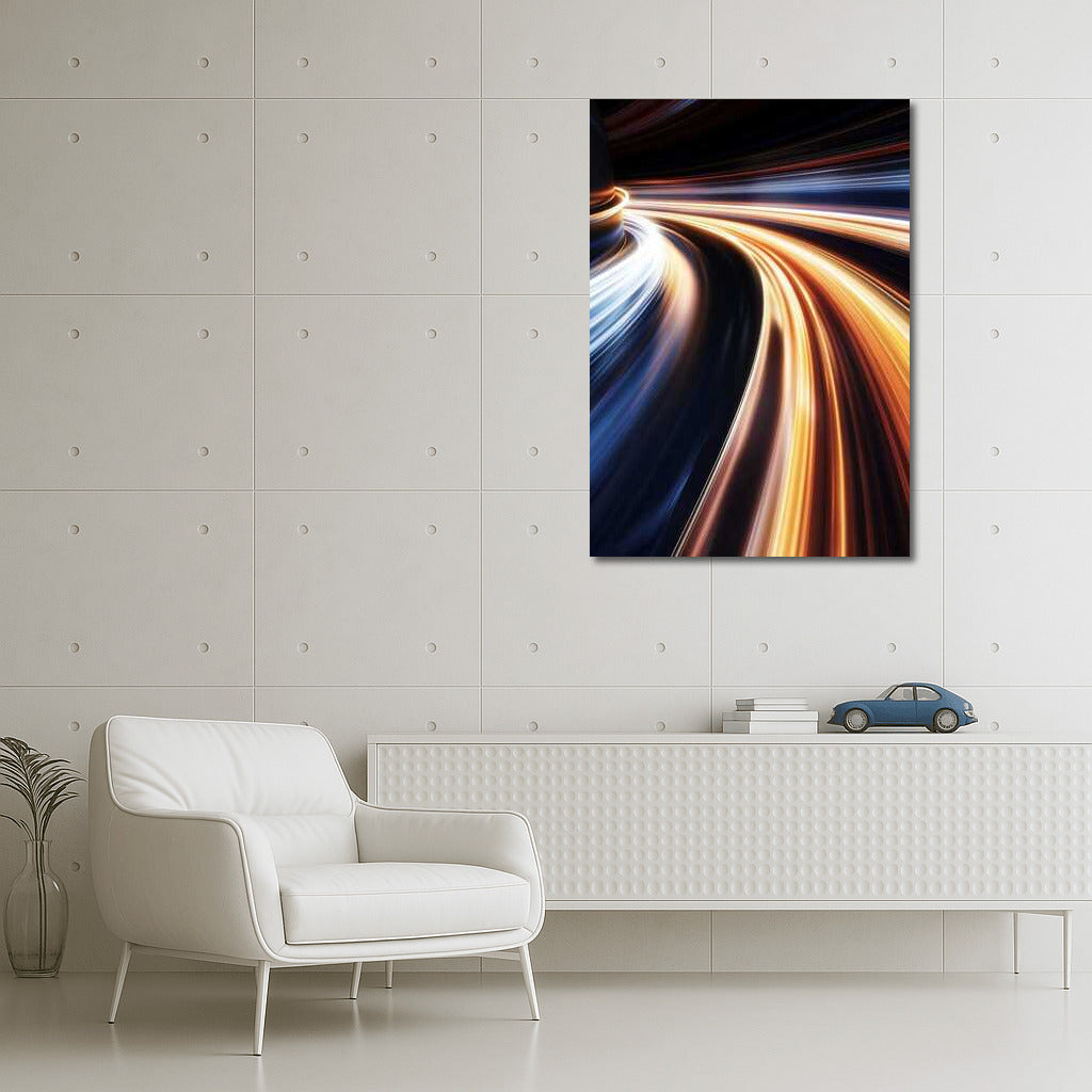 Abstract Vortex: Dynamics and Brightness in Motion Blur