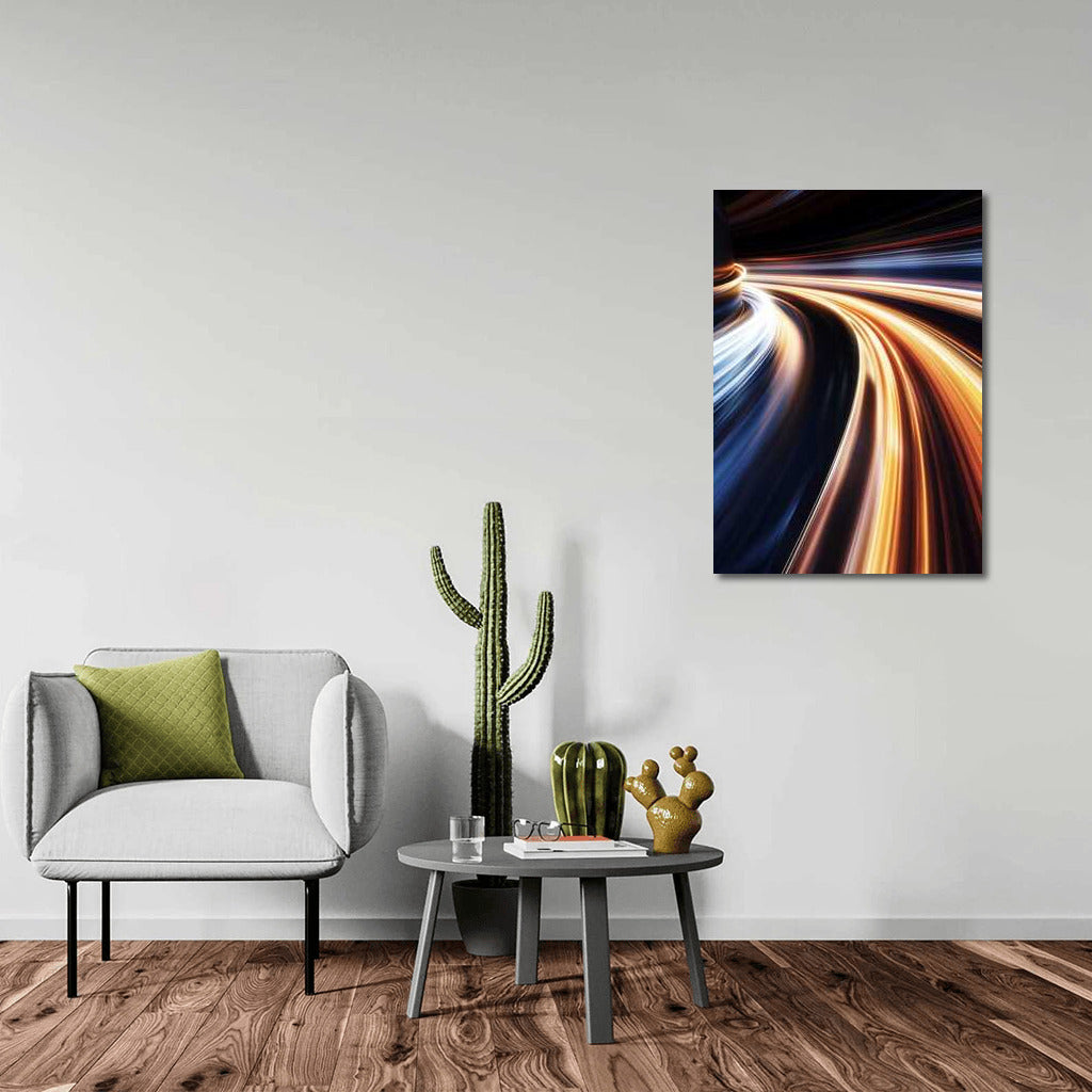 Abstract Vortex: Dynamics and Brightness in Motion Blur