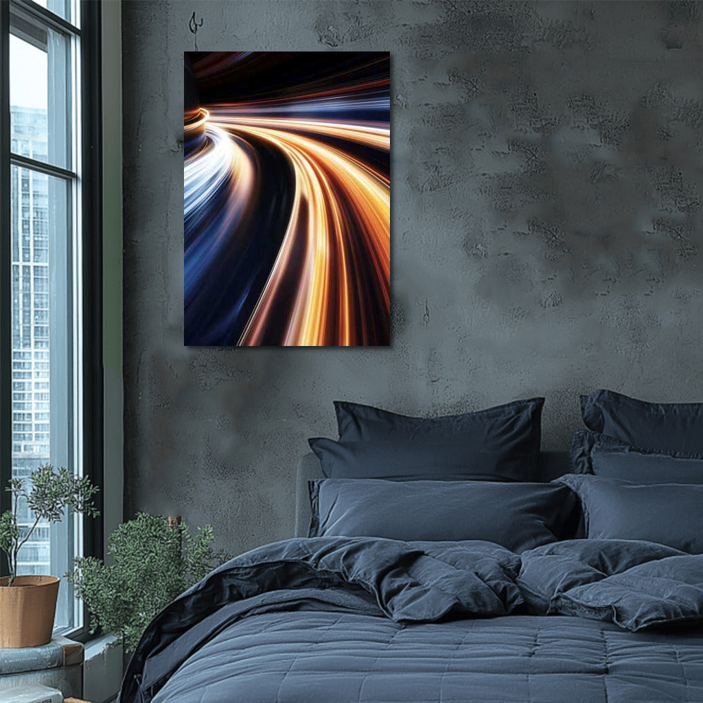 Abstract Vortex: Dynamics and Brightness in Motion Blur