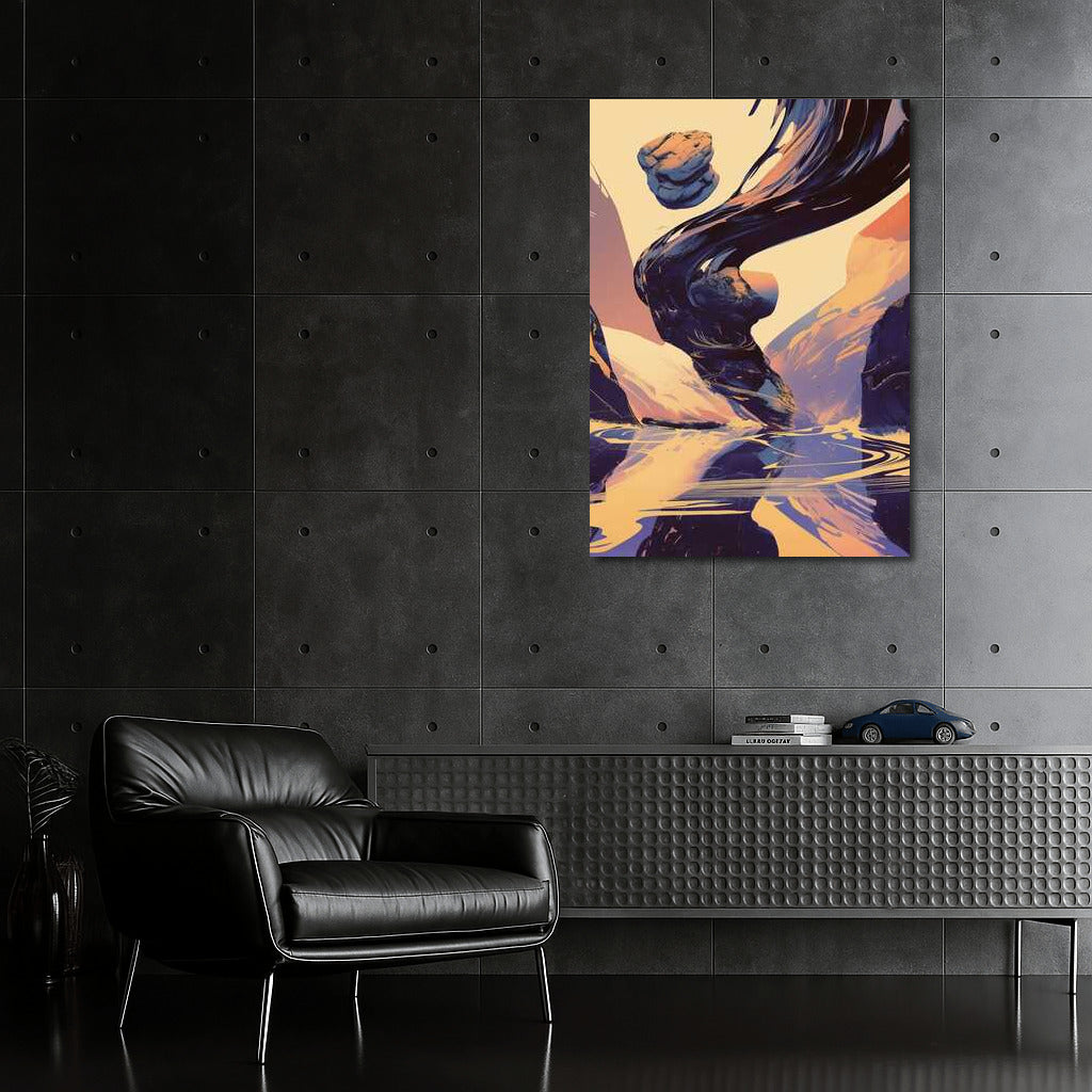 Dance of Forms: Monochrome Abstraction