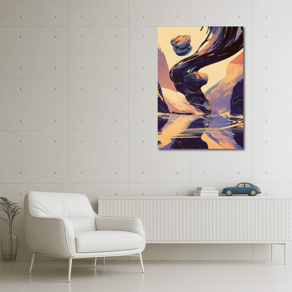 Dance of Forms: Monochrome Abstraction
