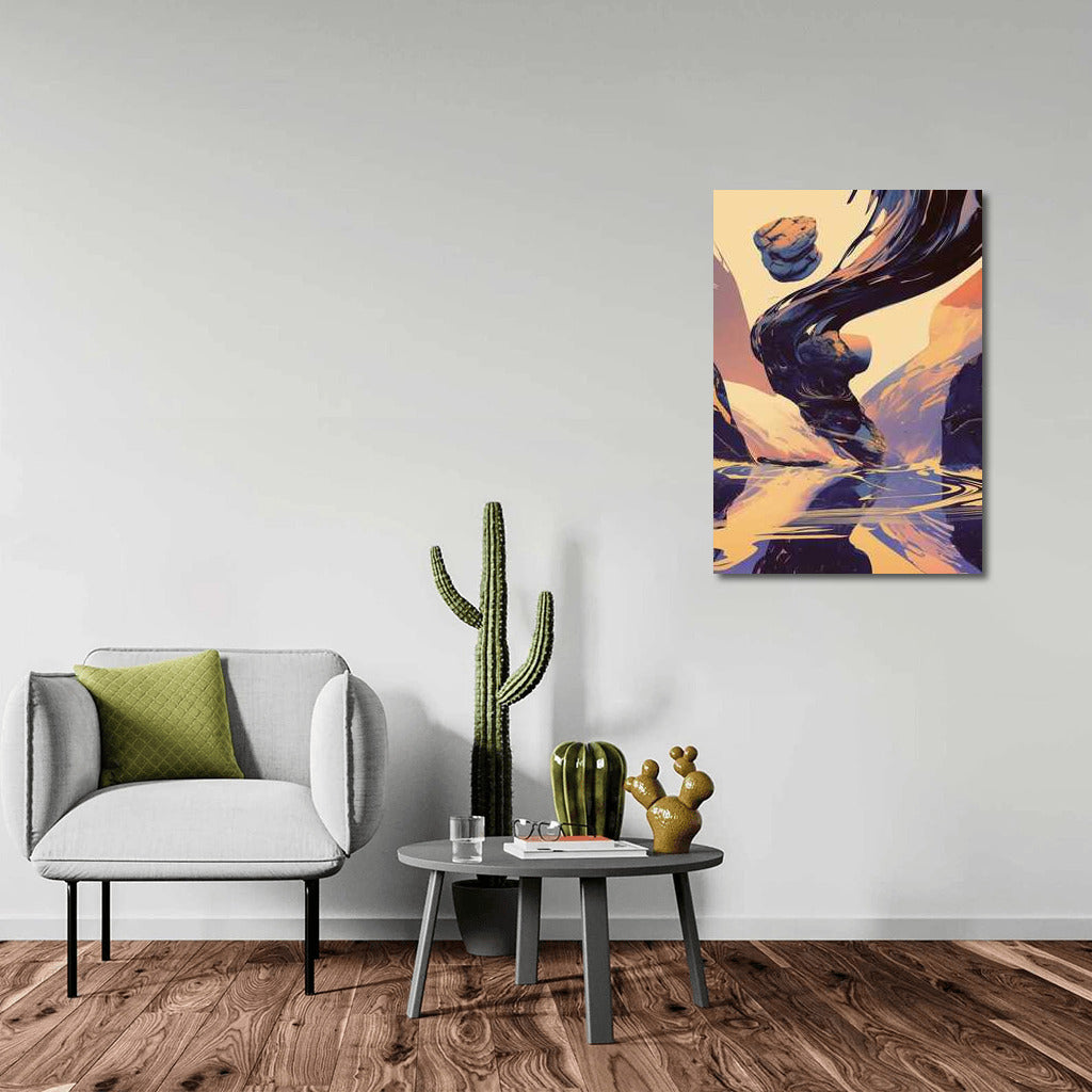 Dance of Forms: Monochrome Abstraction