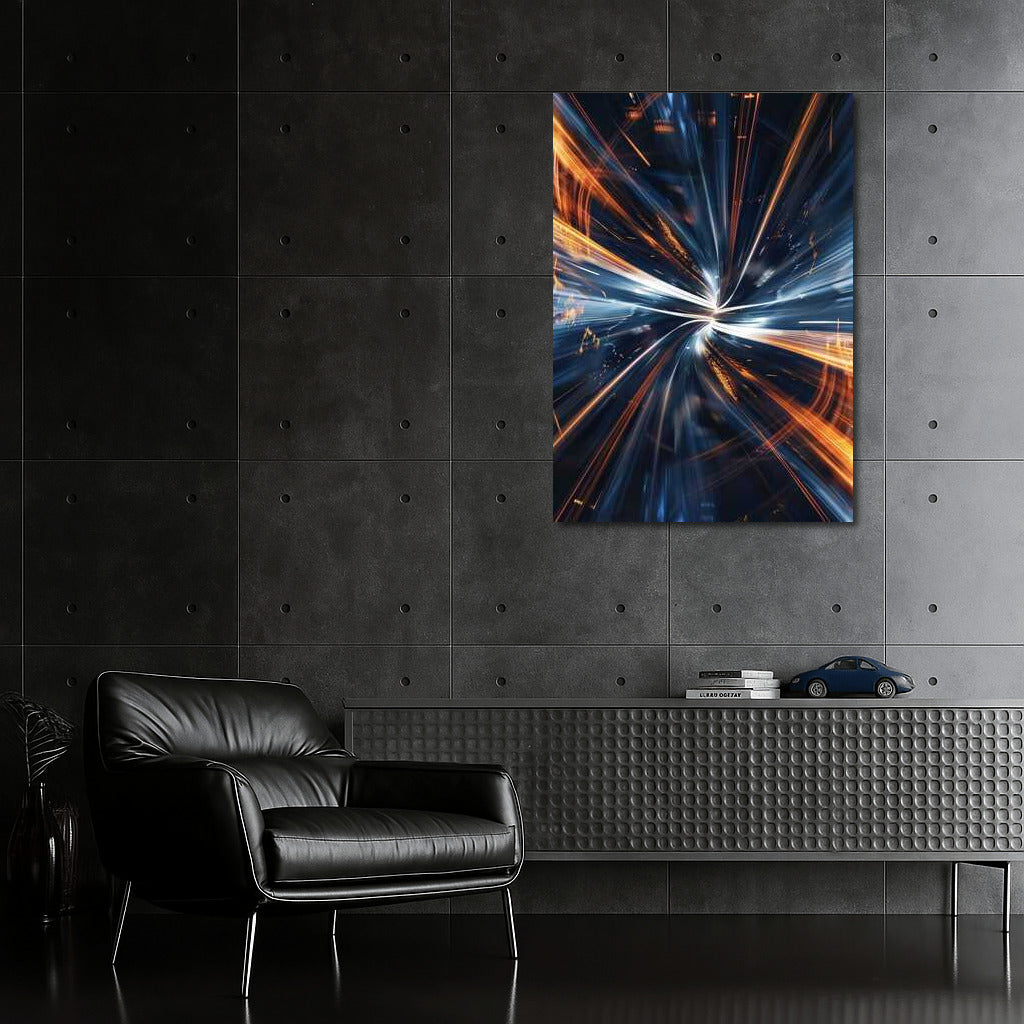 Abstract Vortex: Dynamics and Blur