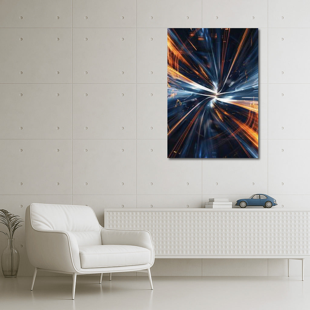 Abstract Vortex: Dynamics and Blur