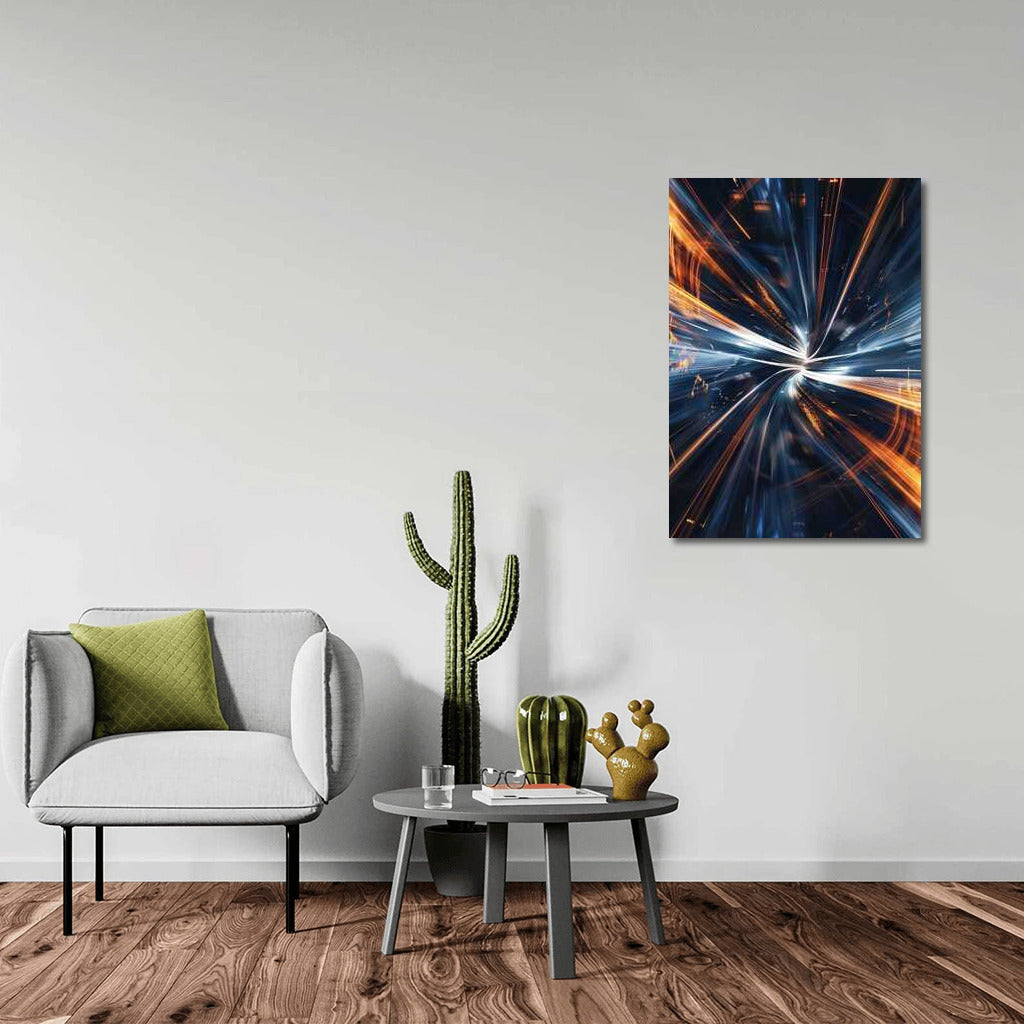 Abstract Vortex: Dynamics and Blur