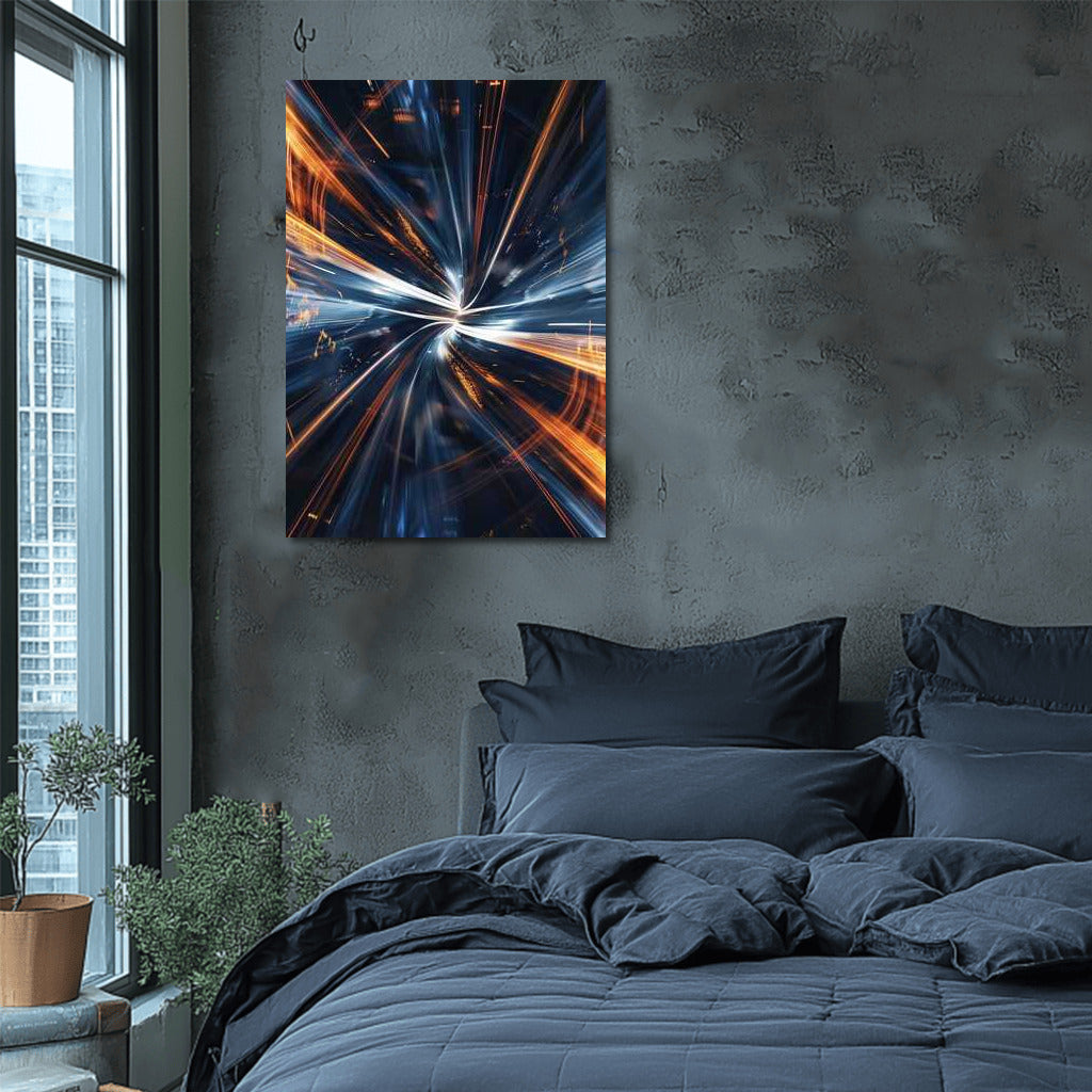 Abstract Vortex: Dynamics and Blur