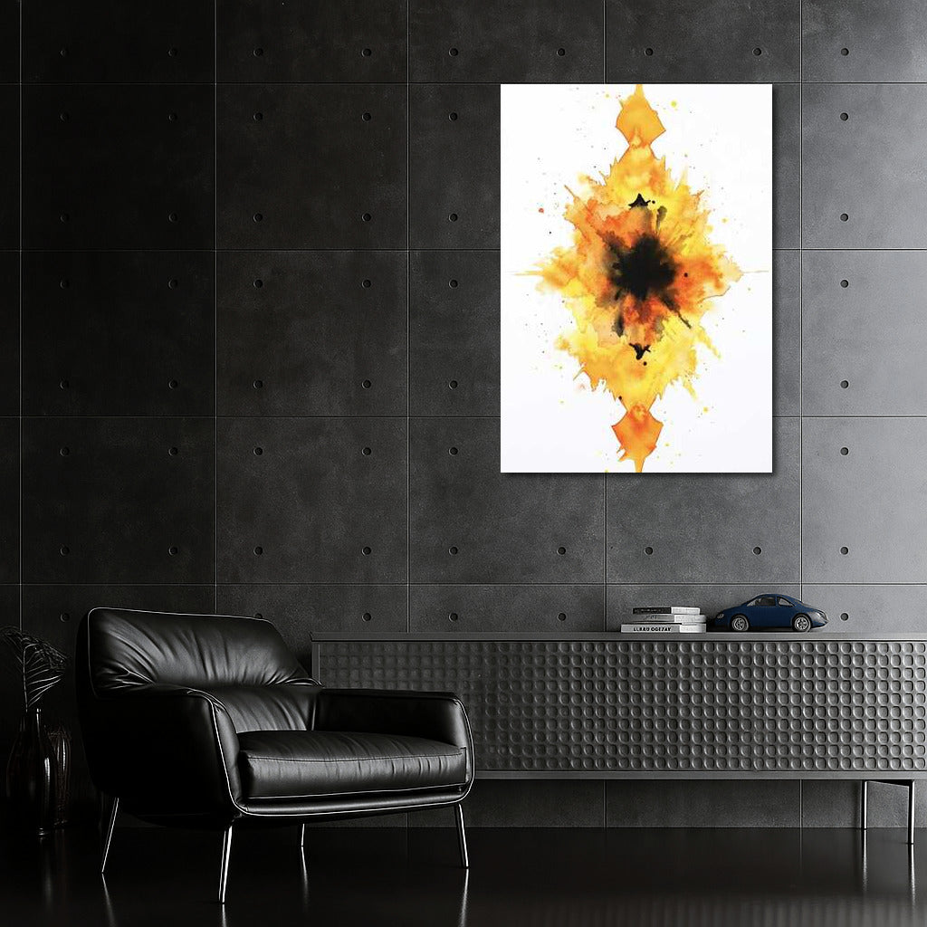 Abstract Diamonds: A Burst of Color for Vibrant Walls