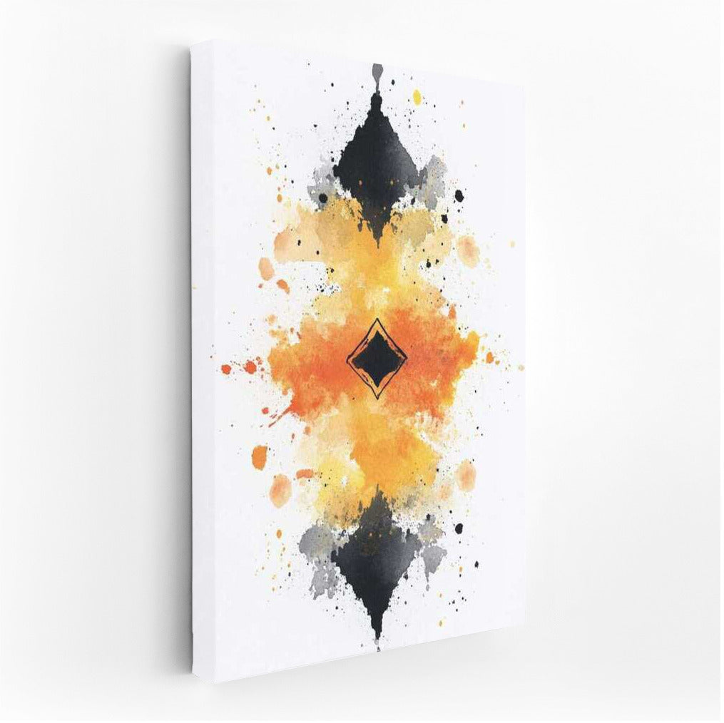 Abstract Blast: Asymmetrical Diamonds