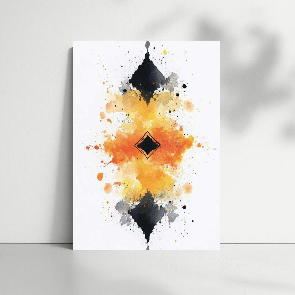 Abstract Blast: Asymmetrical Diamonds