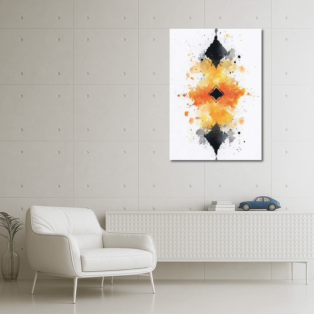 Abstract Blast: Asymmetrical Diamonds