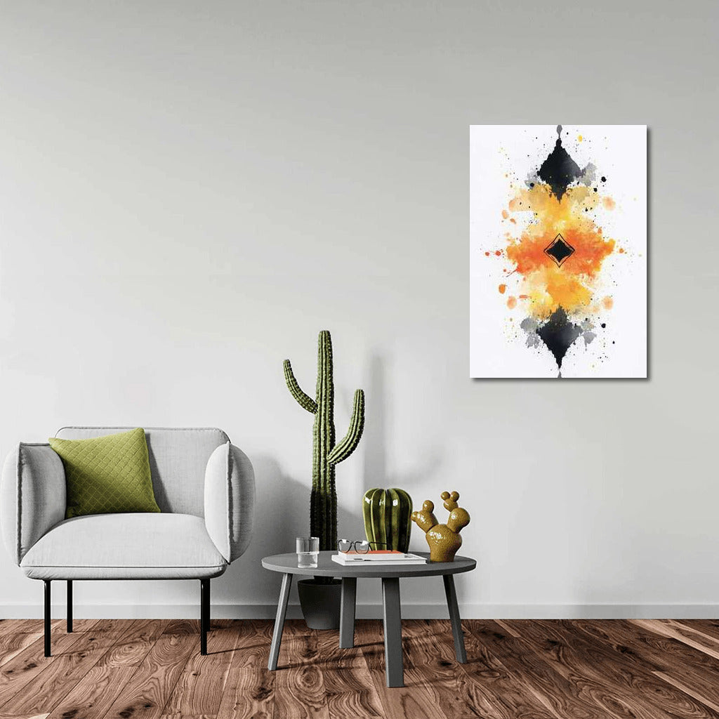 Abstract Blast: Asymmetrical Diamonds