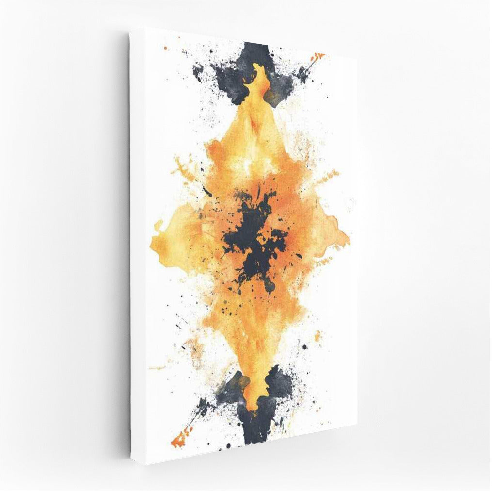 Abstract Diamonds: Asymmetrical Emotional Bursts