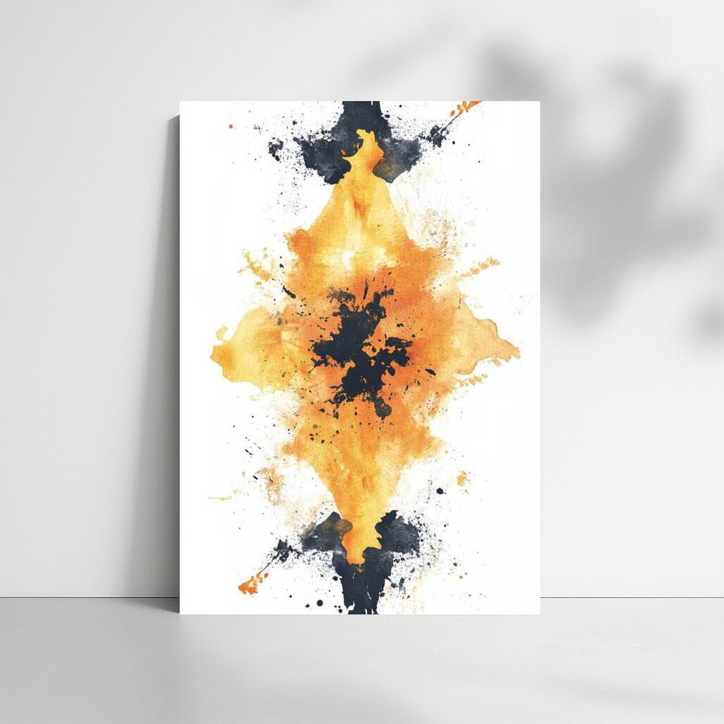 Abstract Diamonds: Asymmetrical Emotional Bursts