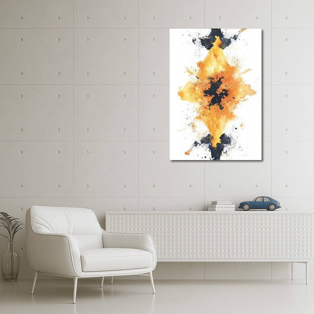 Abstract Diamonds: Asymmetrical Emotional Bursts