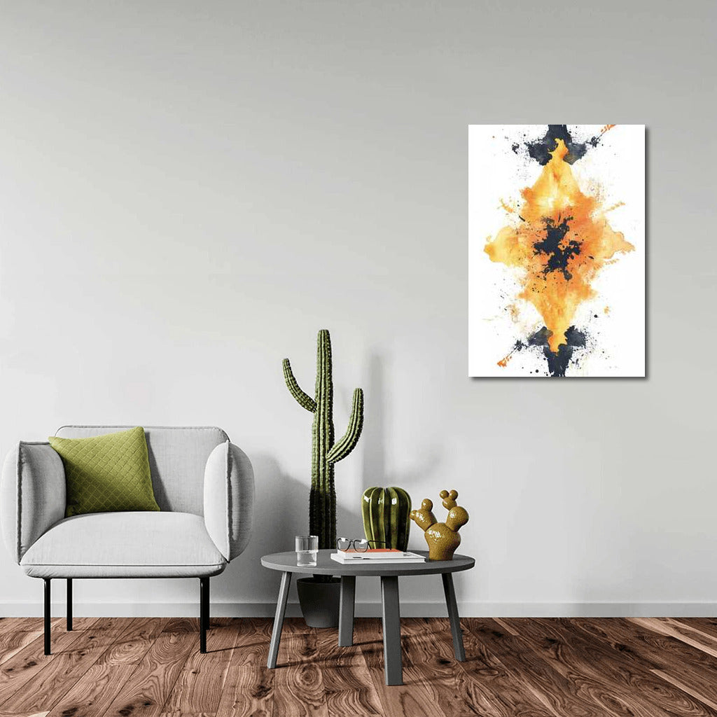 Abstract Diamonds: Asymmetrical Emotional Bursts