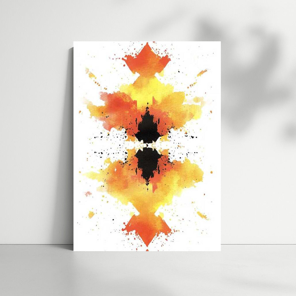 Abstract Diamonds: Splashes of Color