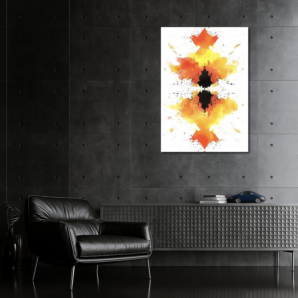 Abstract Diamonds: Splashes of Color