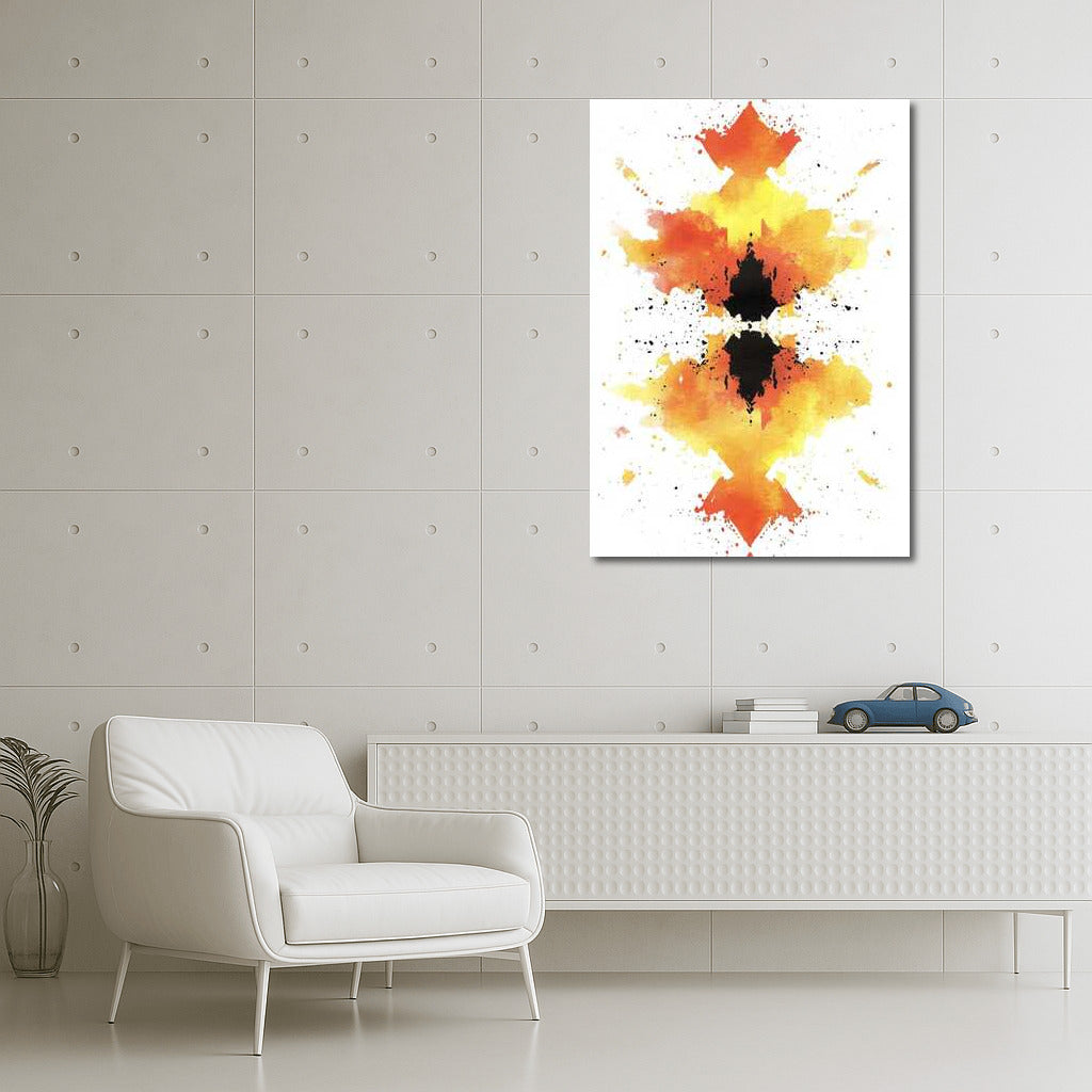 Abstract Diamonds: Splashes of Color