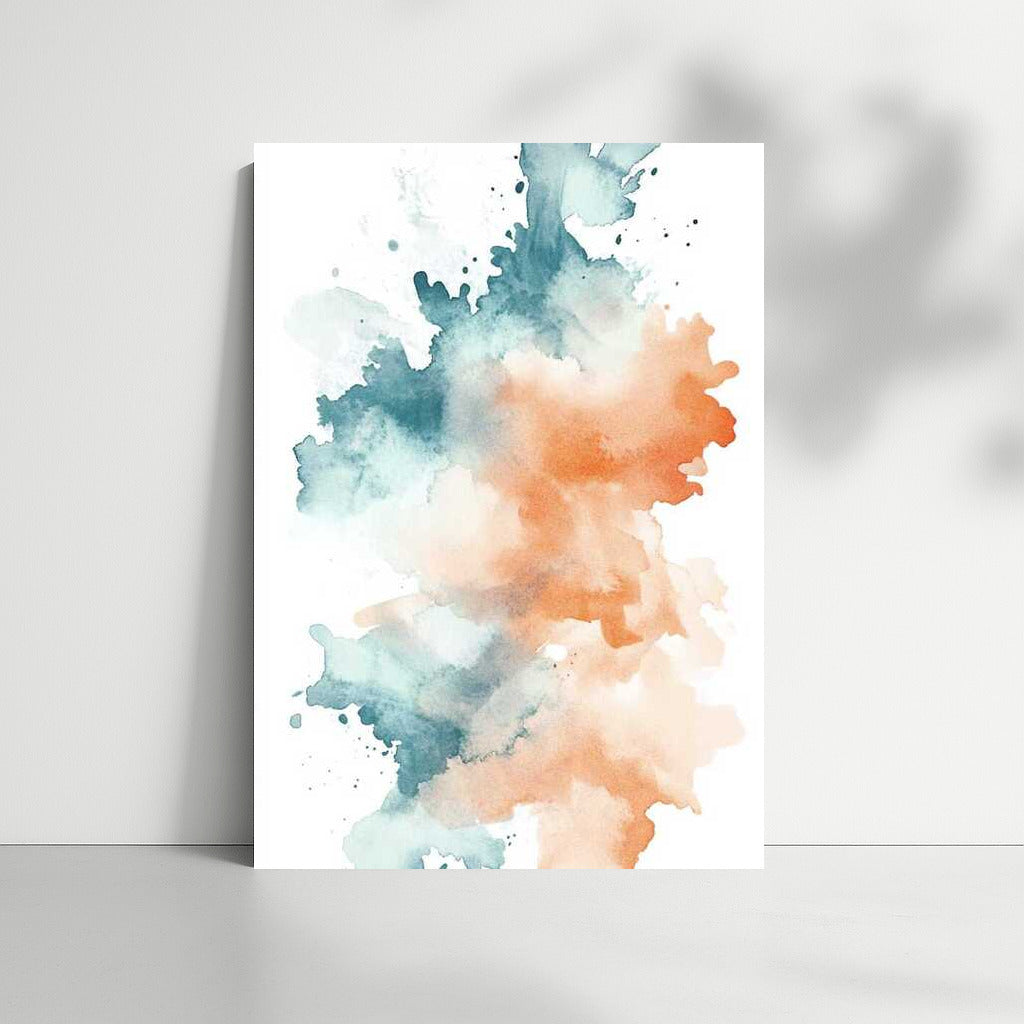 Watercolor Swirls: Abstract Inspiration for Your Interior