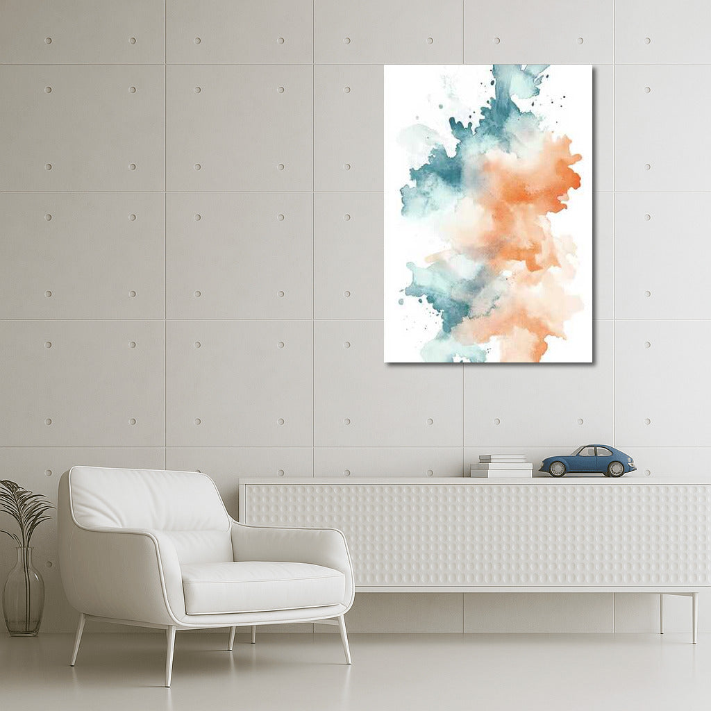 Watercolor Swirls: Abstract Inspiration for Your Interior