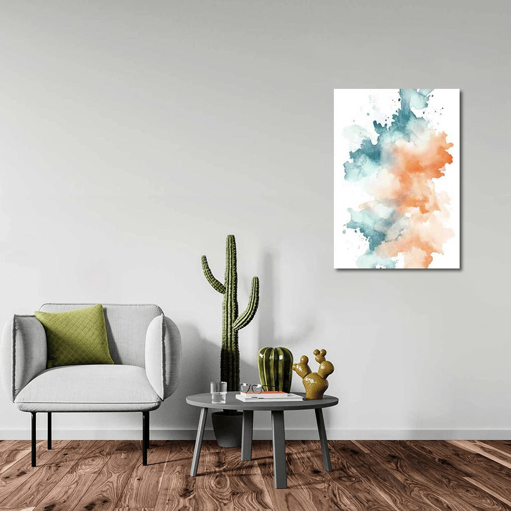Watercolor Swirls: Abstract Inspiration for Your Interior