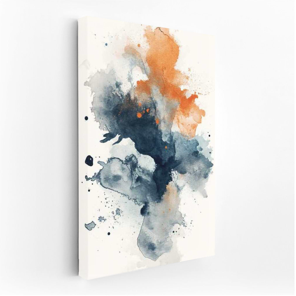 Watercolor Symphony: Abstract Stains