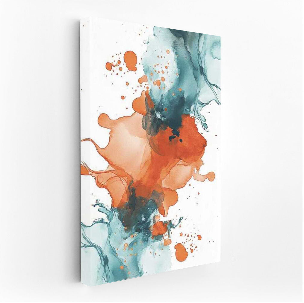 Watercolor Swirls: Abstraction