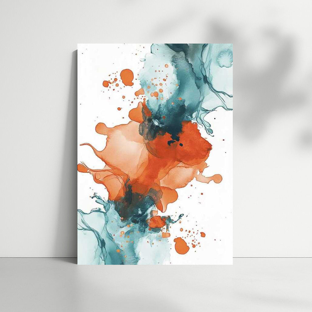 Watercolor Swirls: Abstraction