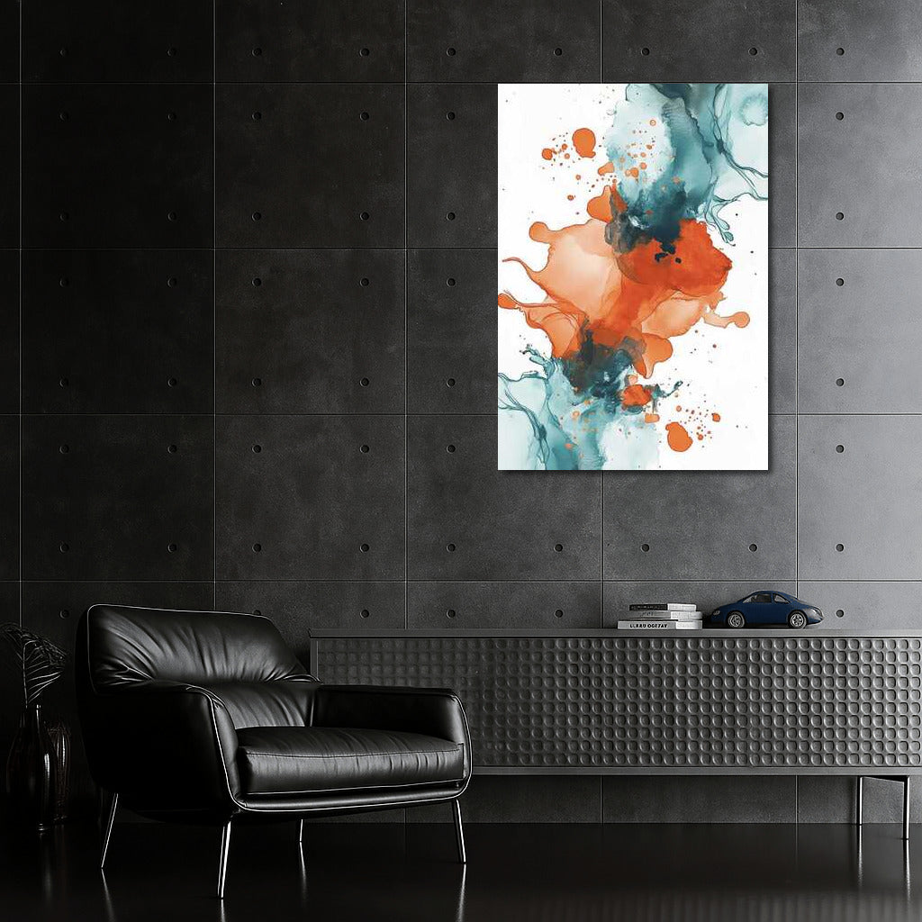 Watercolor Swirls: Abstraction