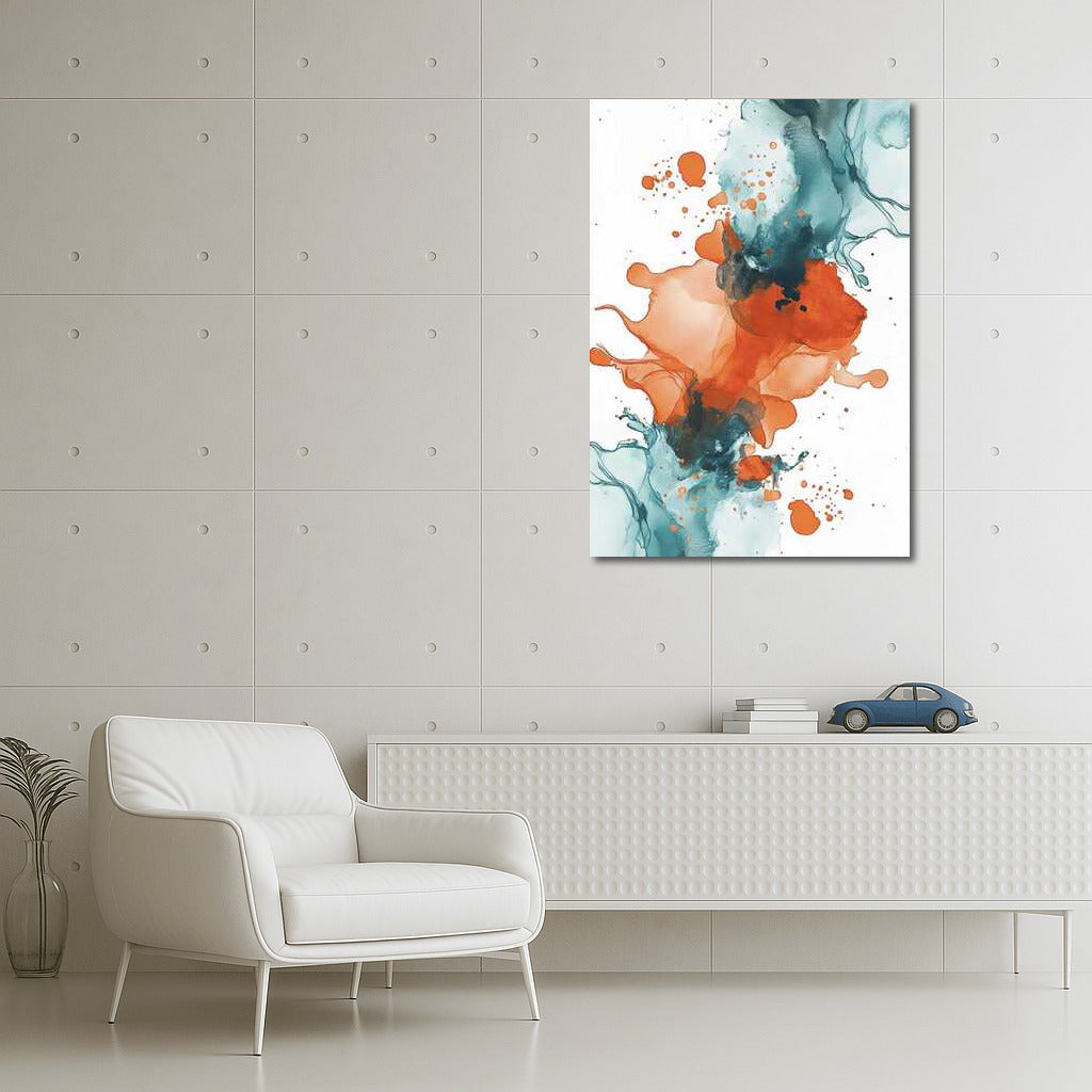 Watercolor Swirls: Abstraction