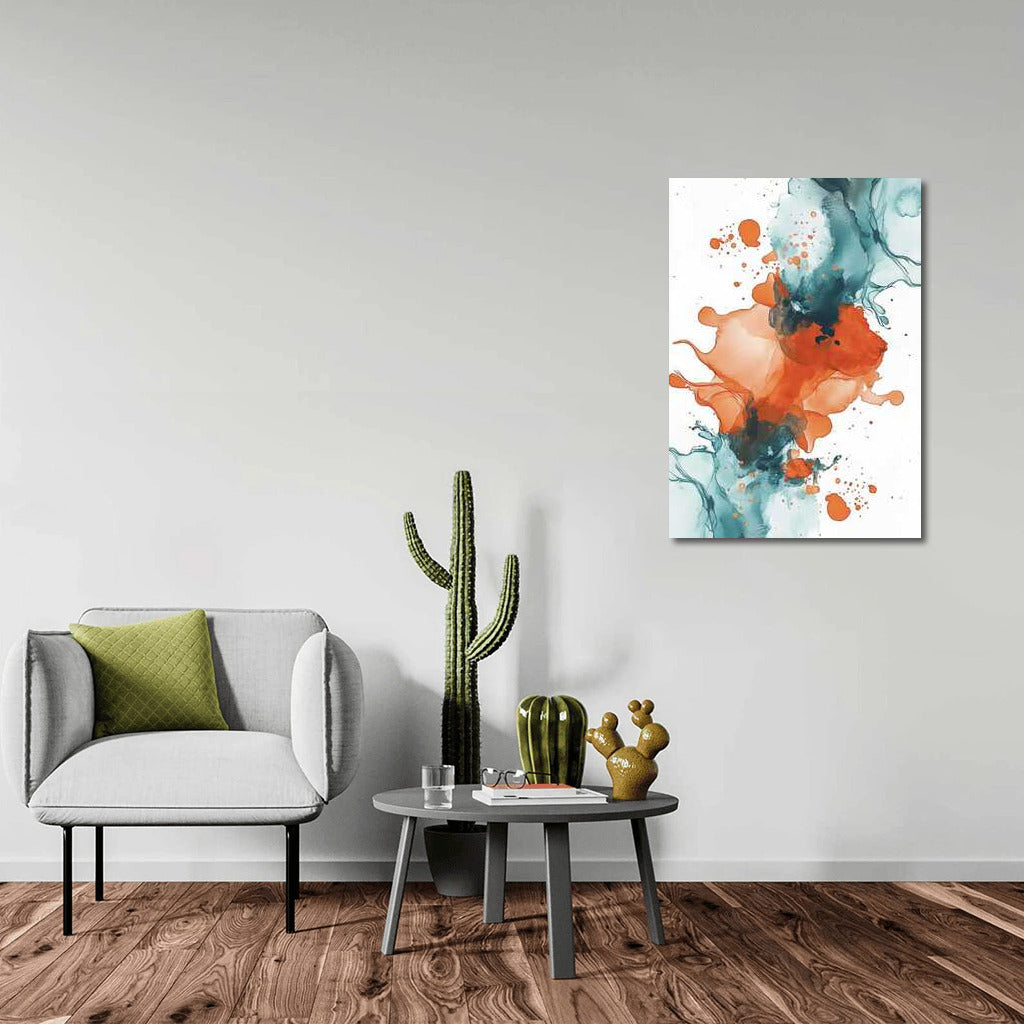 Watercolor Swirls: Abstraction