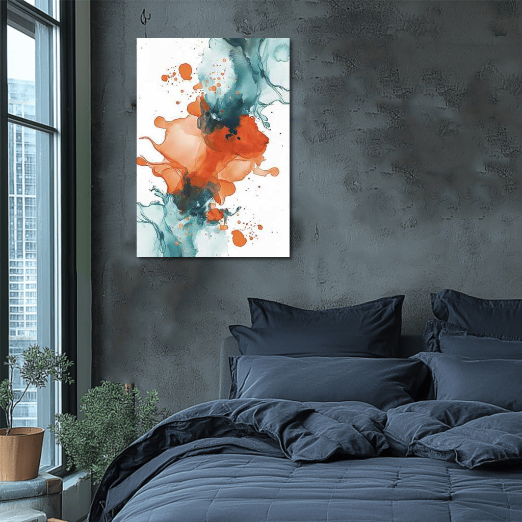 Watercolor Swirls: Abstraction