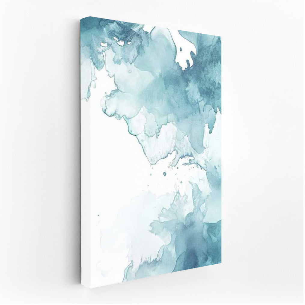 Abstract Blue Ink Symphony