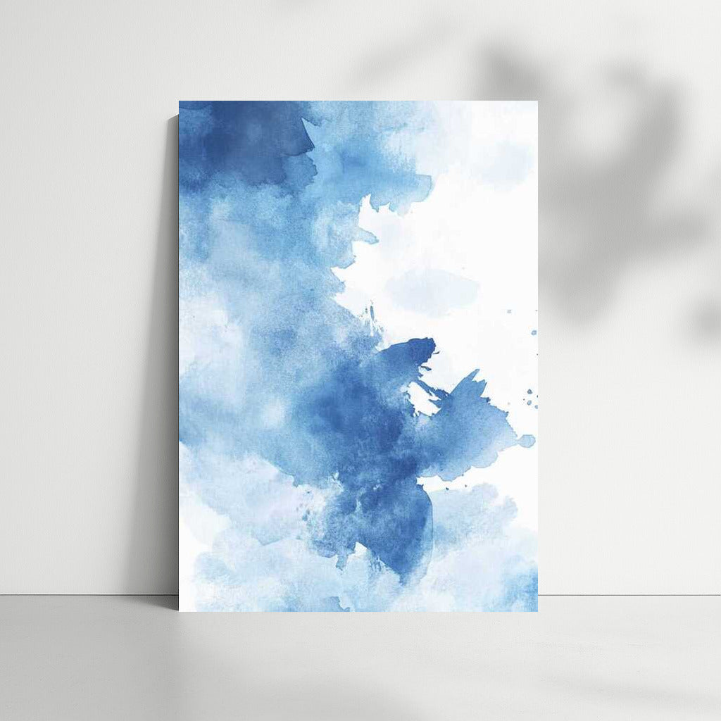 Blue Ink: Abstract Magic of Imagination