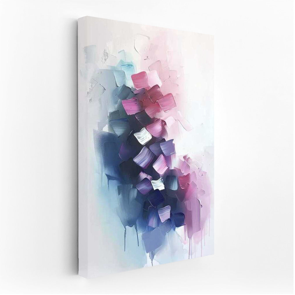 Harmony of Abstraction: Delicate Brush Strokes