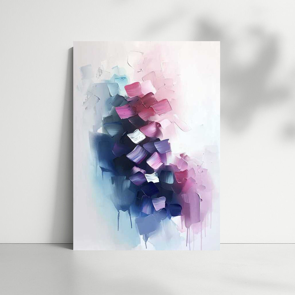 Harmony of Abstraction: Delicate Brush Strokes