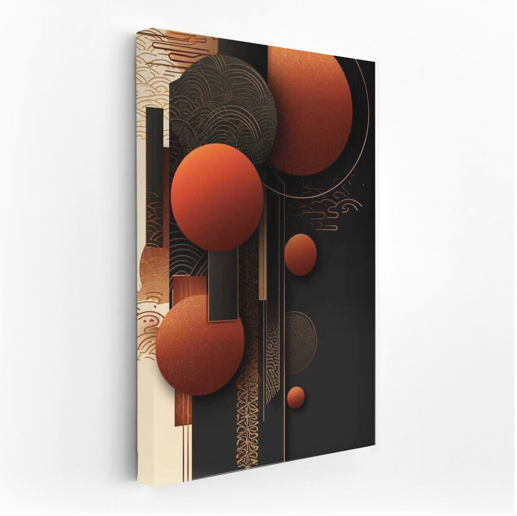Harmony of Chinese Geometry: Abstract Inspiration