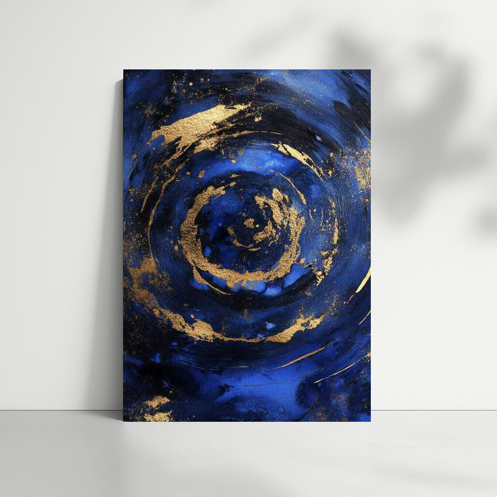 Space Symphony: Golden Vortexes of Abstraction