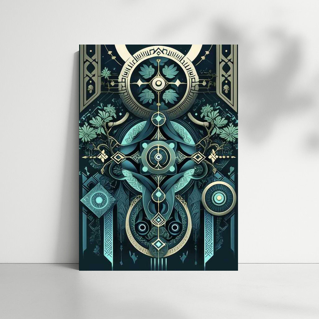 Mystical Dance of Celtic Geometry: Abstract Immersion