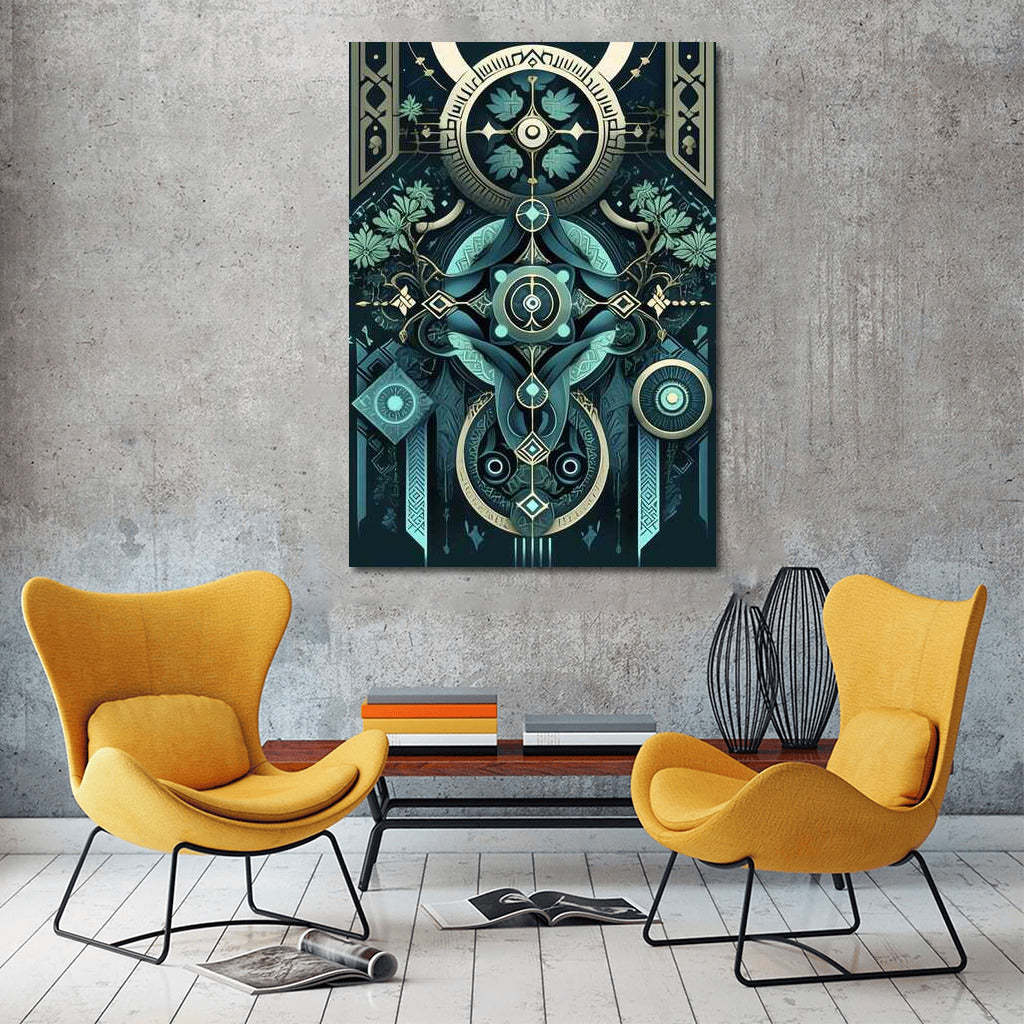 Mystical Dance of Celtic Geometry: Abstract Immersion