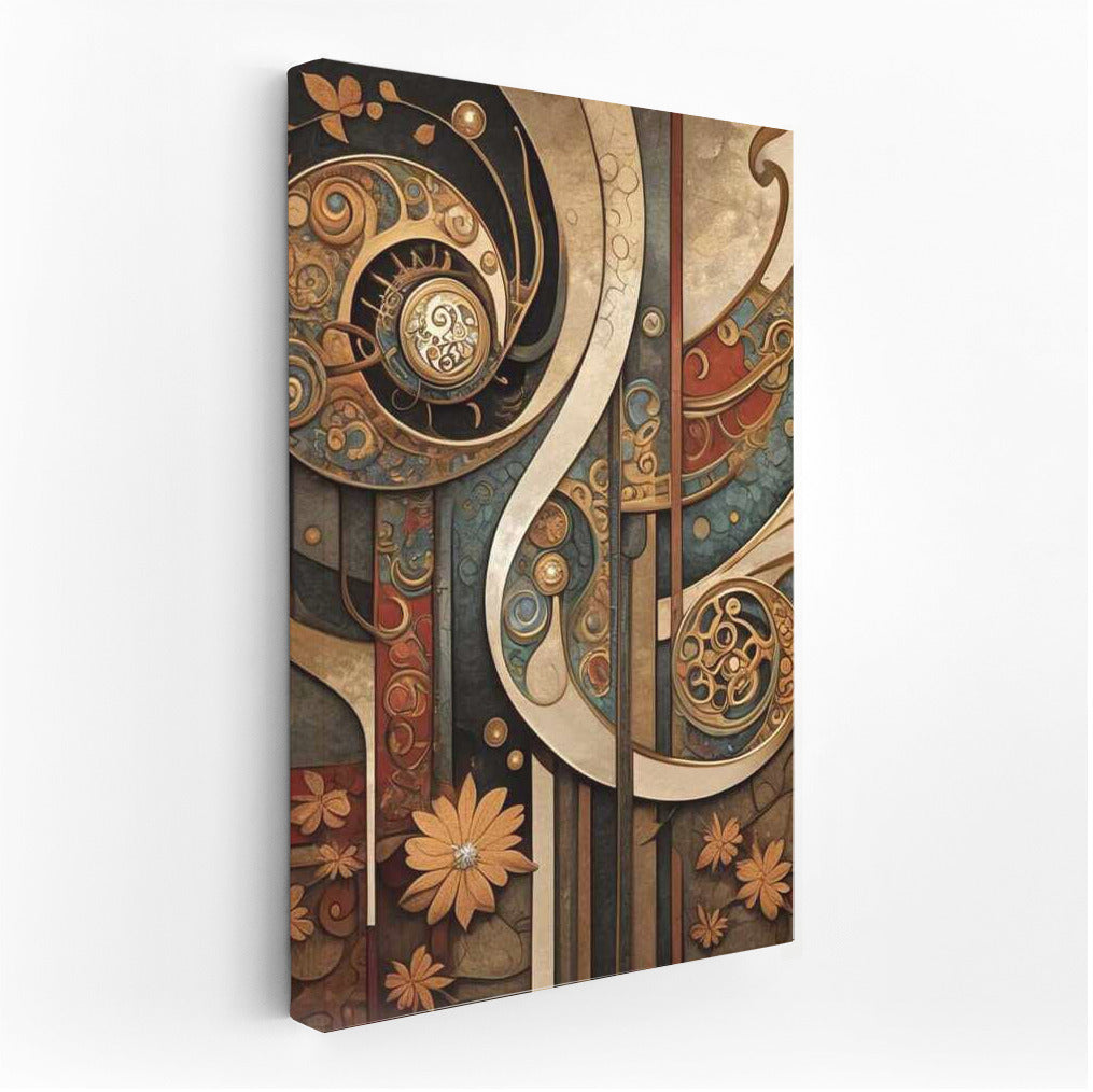 The Magic of Celtic Geometry: Abstract Enchantment