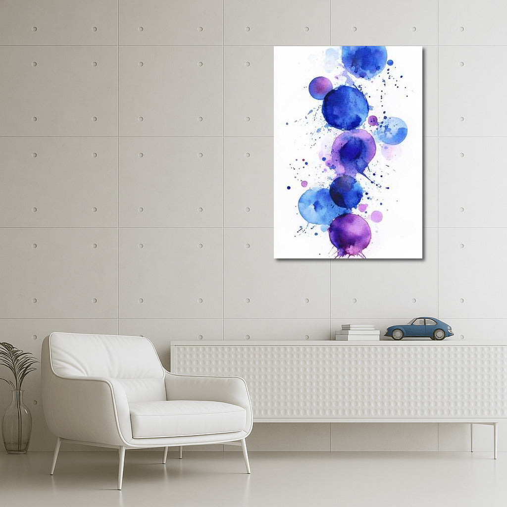 Vortex of Circles: Abstract Splashes for Interiors